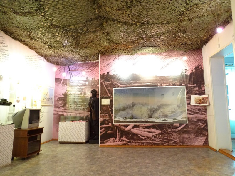 Воинский зал в Мемориальном музее поэта поэта Сергея Орлова