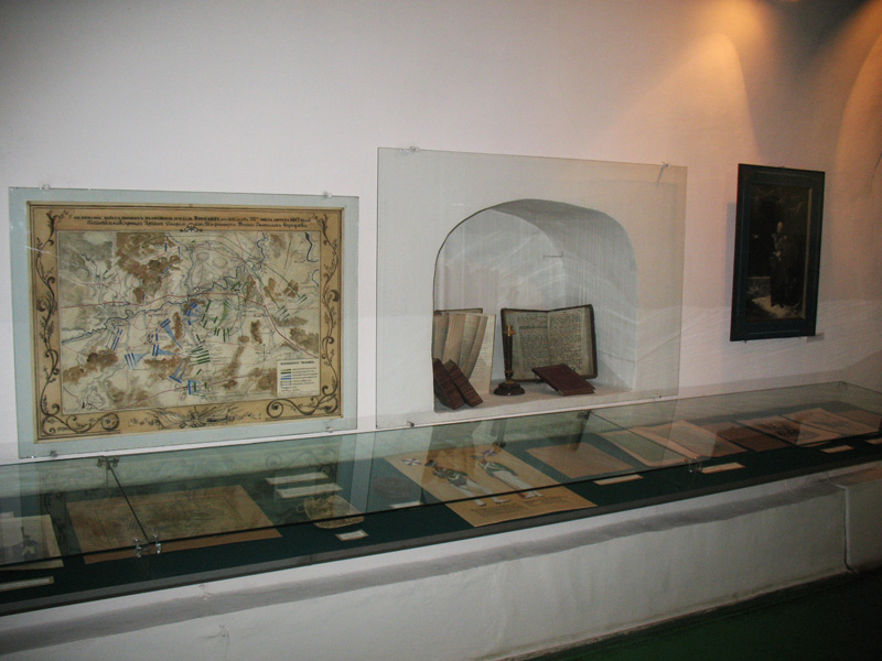 Вид экспозиции «Владимирцы в войне 1812 года»