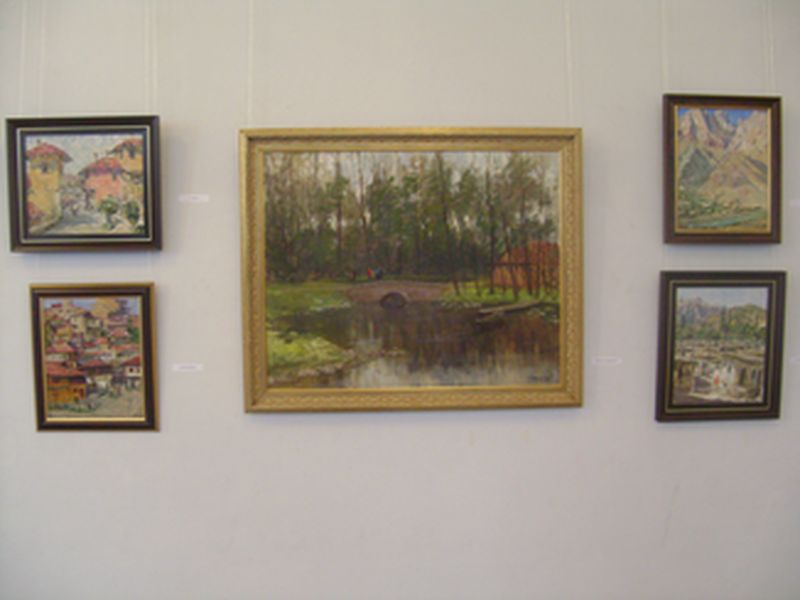 Выставка В.В.Пименова в Рыбинском музее. 2009