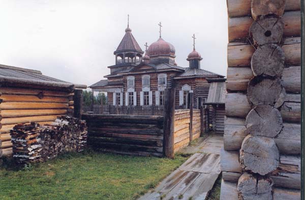 Троицкая церковь из  д. Дядима Иркутской области 1910-е гг