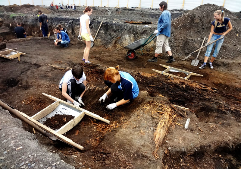 Археологические раскопки (2012 г.)