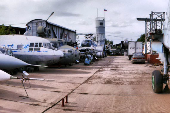 Пермский музей авиации. Общий вид