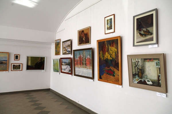 Малый выставочный зал первого этажа