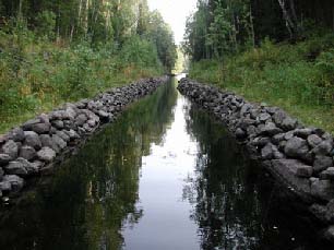 Canal at Grand Solovki Island, XVI-XIX cc.